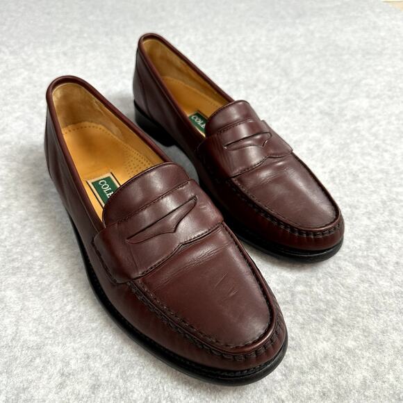 Cole Haan Leather Penny Loafer Mens Size 10M Brown Dress Shoe Classic Business main image 9